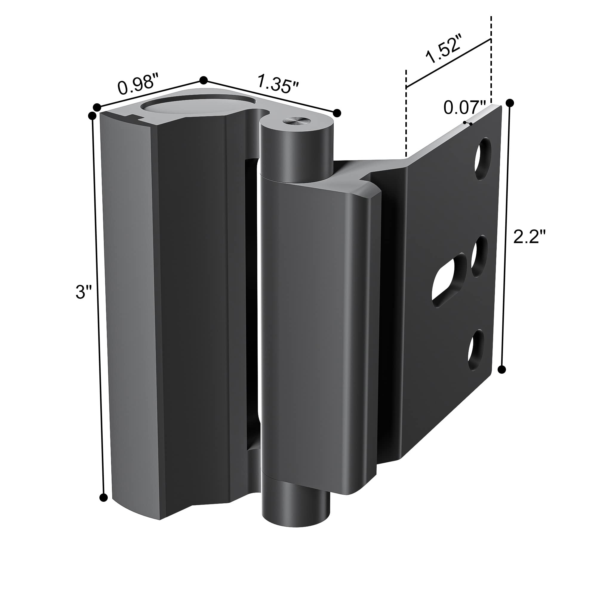 AceMining 2Pack door reinforcement lock providing added safety for children