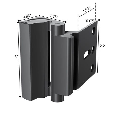 AceMining 2Pack door reinforcement lock providing added safety for children