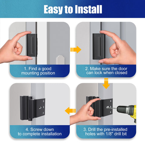 AceMining 2Pack screws and hardware included for secure installation