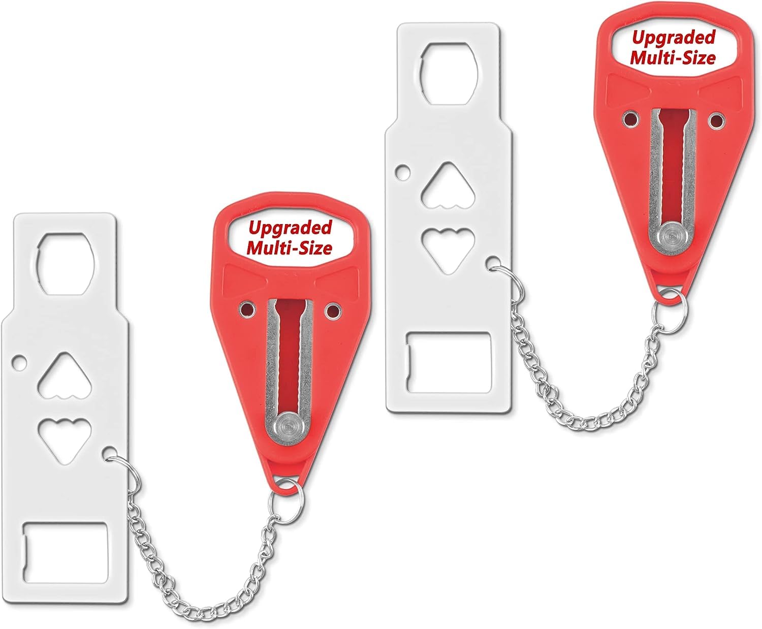 AceMining 2-pack portable door lock assemble for quick setup during travel