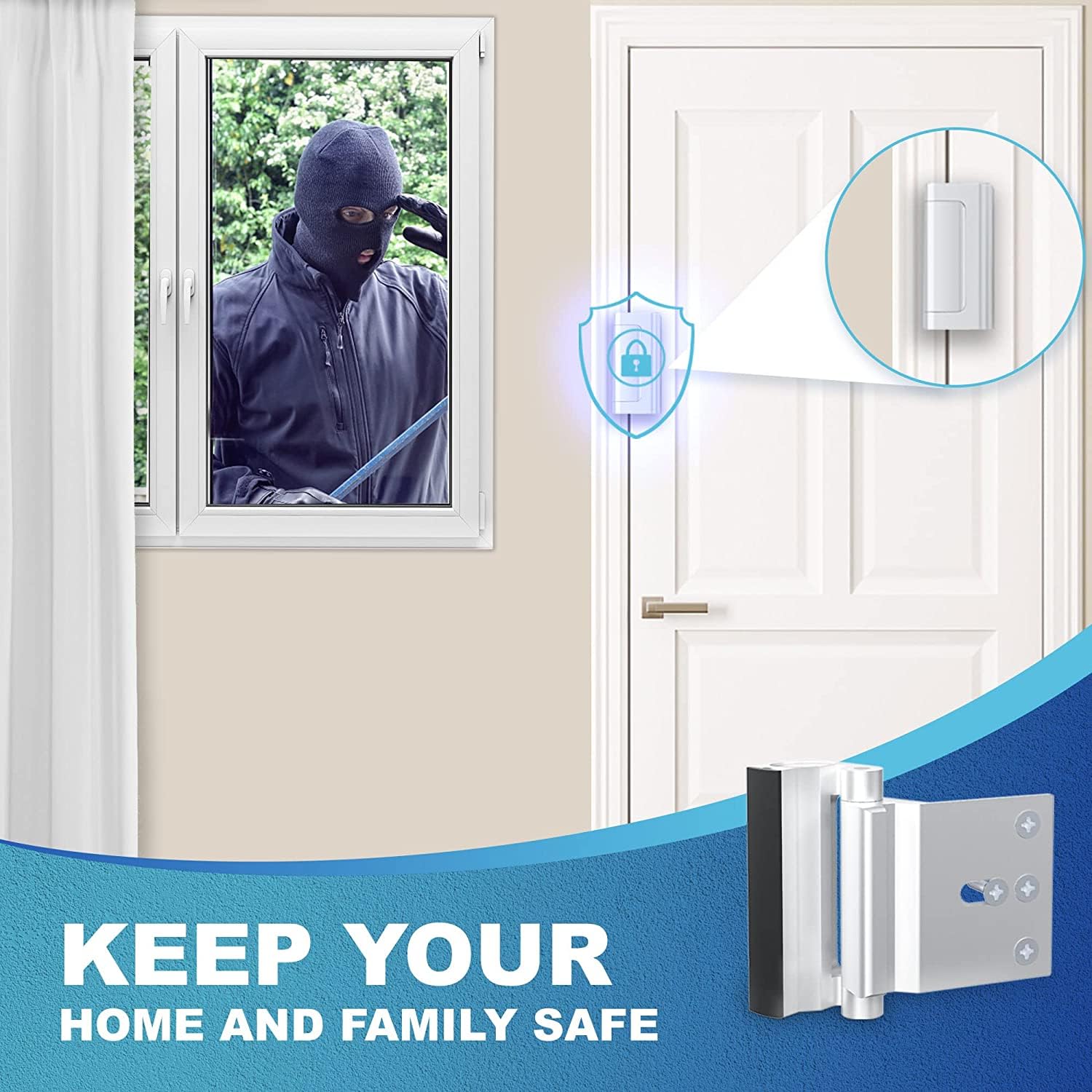 AceMining anti-kick design strengthens door frame resilience.