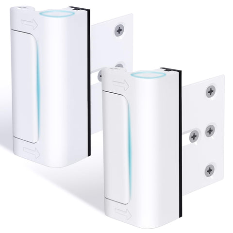 AceMining door reinforcement lock mounted on door delivering up to 800 lbs of strength for peace of mind.