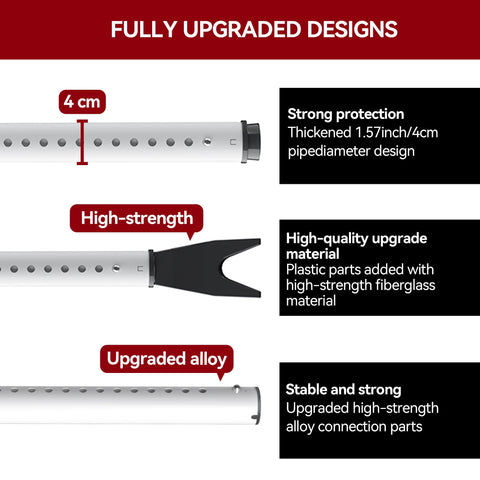 AceMining high-strength alloy connections shown, extended durability for daily use.