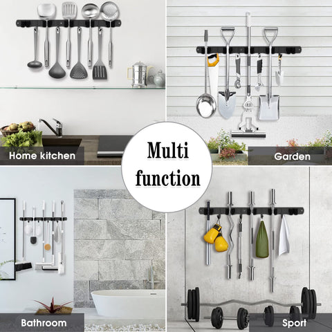 AceMining high-capacity mop holder suitable for bulk cleaning tools