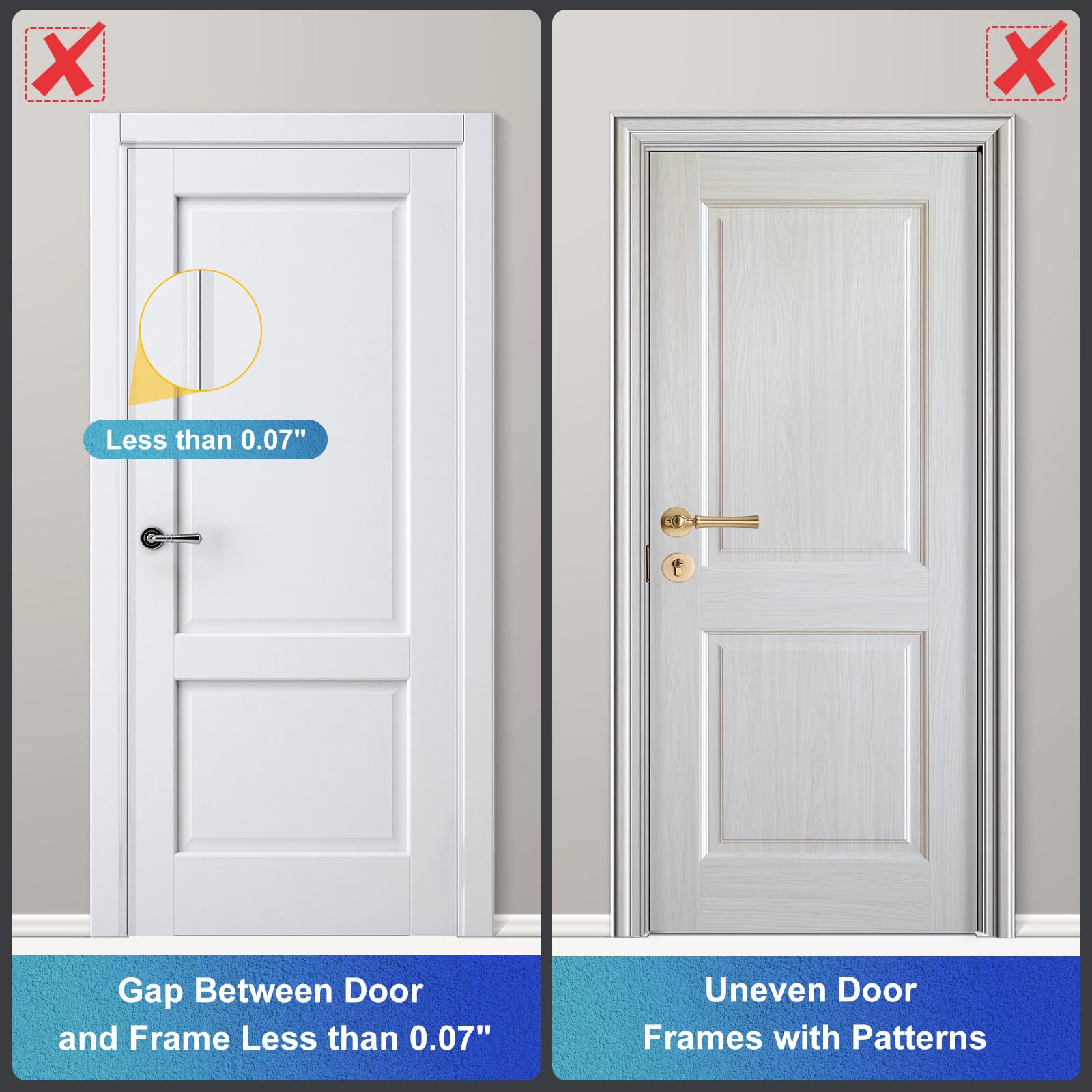 AceMining lock provides safety for women and seniors when home alone.
