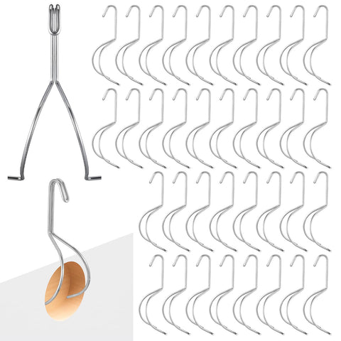 AceOrbit cabinet door painting hangers in a 36-pack for batch projects and efficient setup.