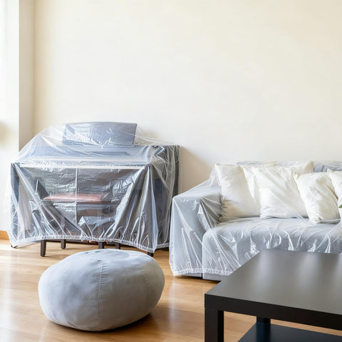 AceOrbit dust cover bed guards linens during long-term storage