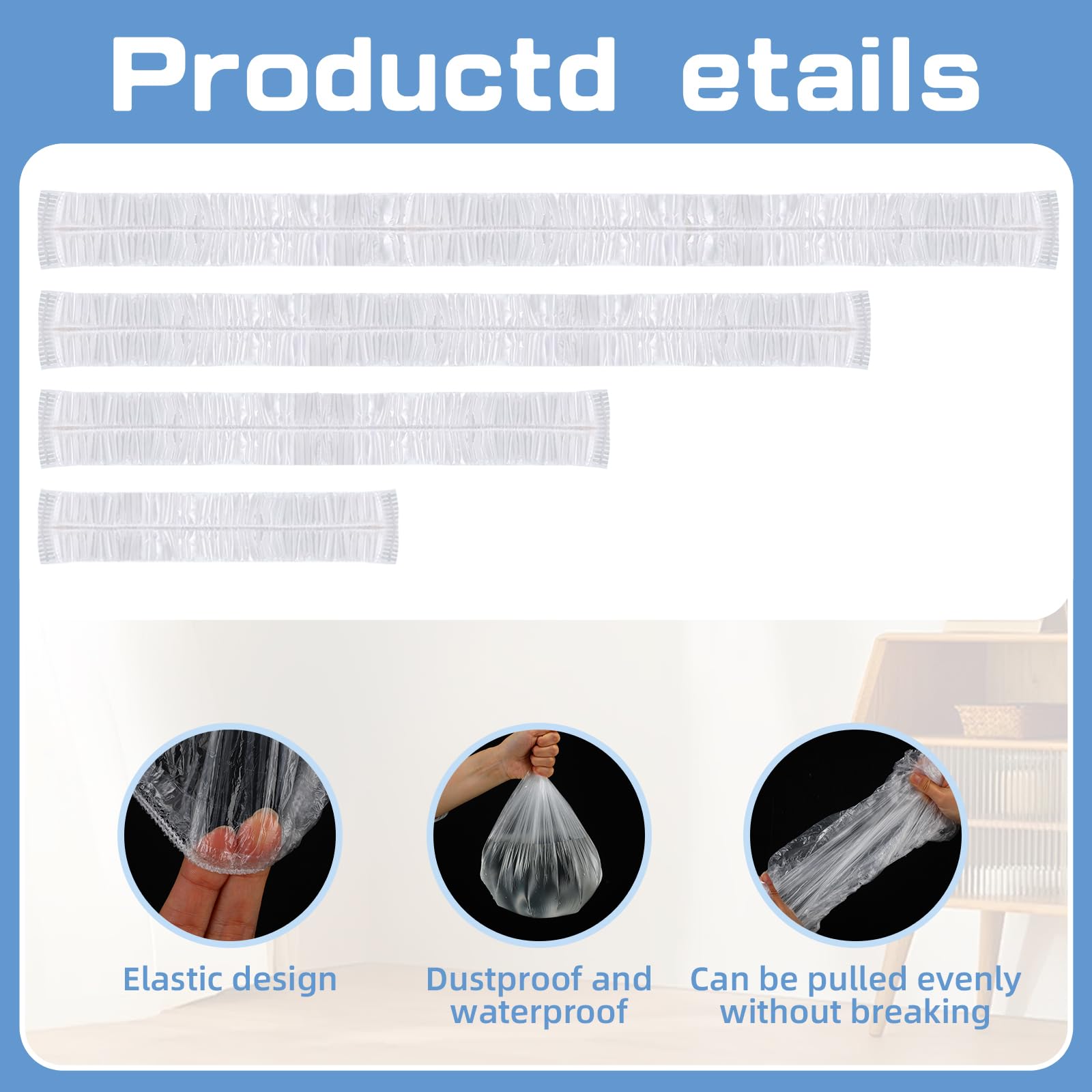 AceOrbit dust cover dining table shields surfaces during storage