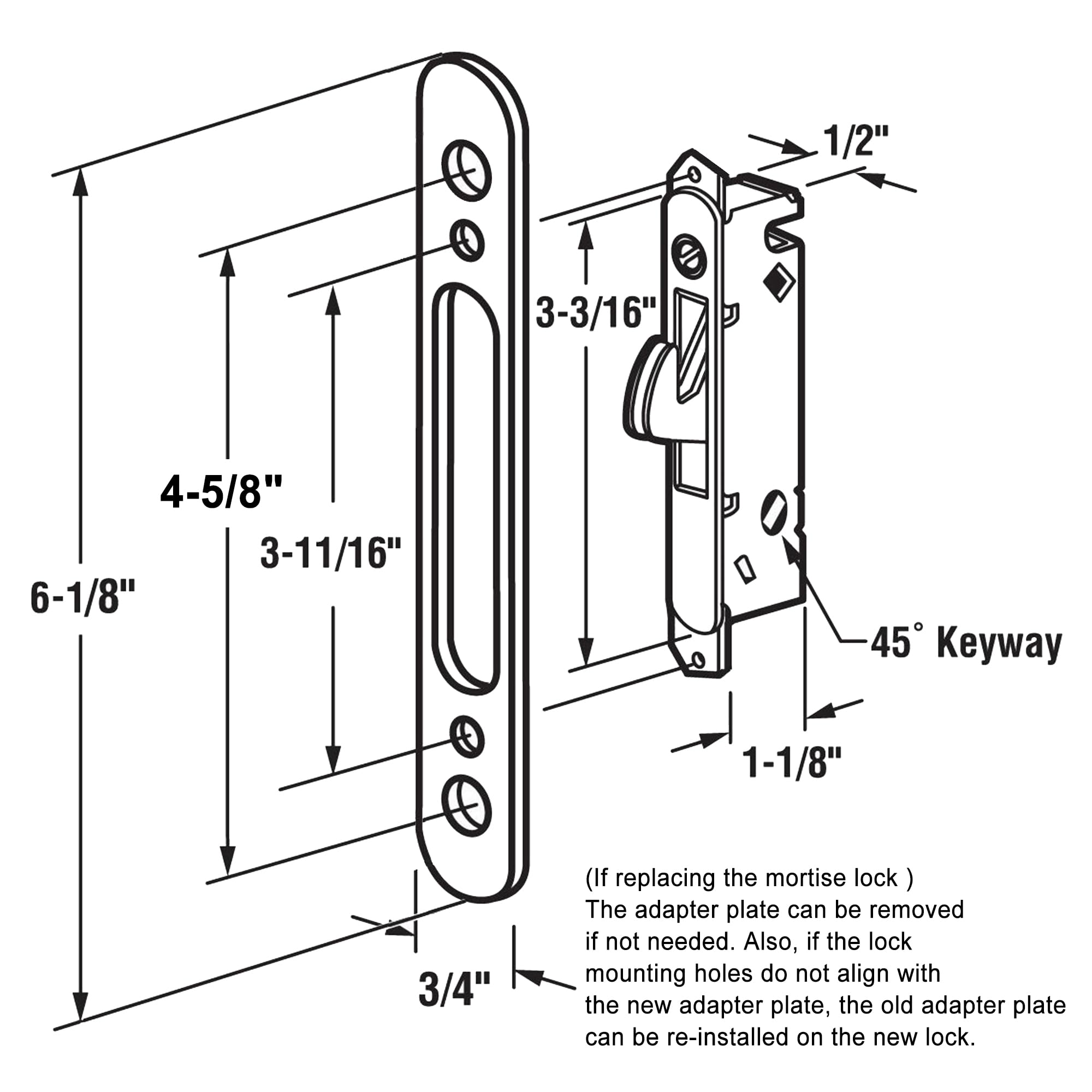 ACEPLANET interior and exterior pulls shown on both sides for left or right handed openings.