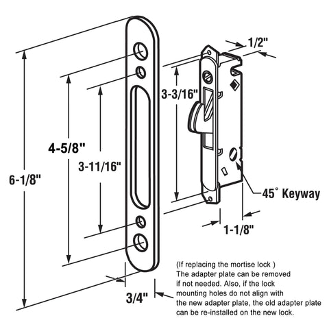 ACEPLANET interior and exterior pulls shown on both sides for left or right handed openings.