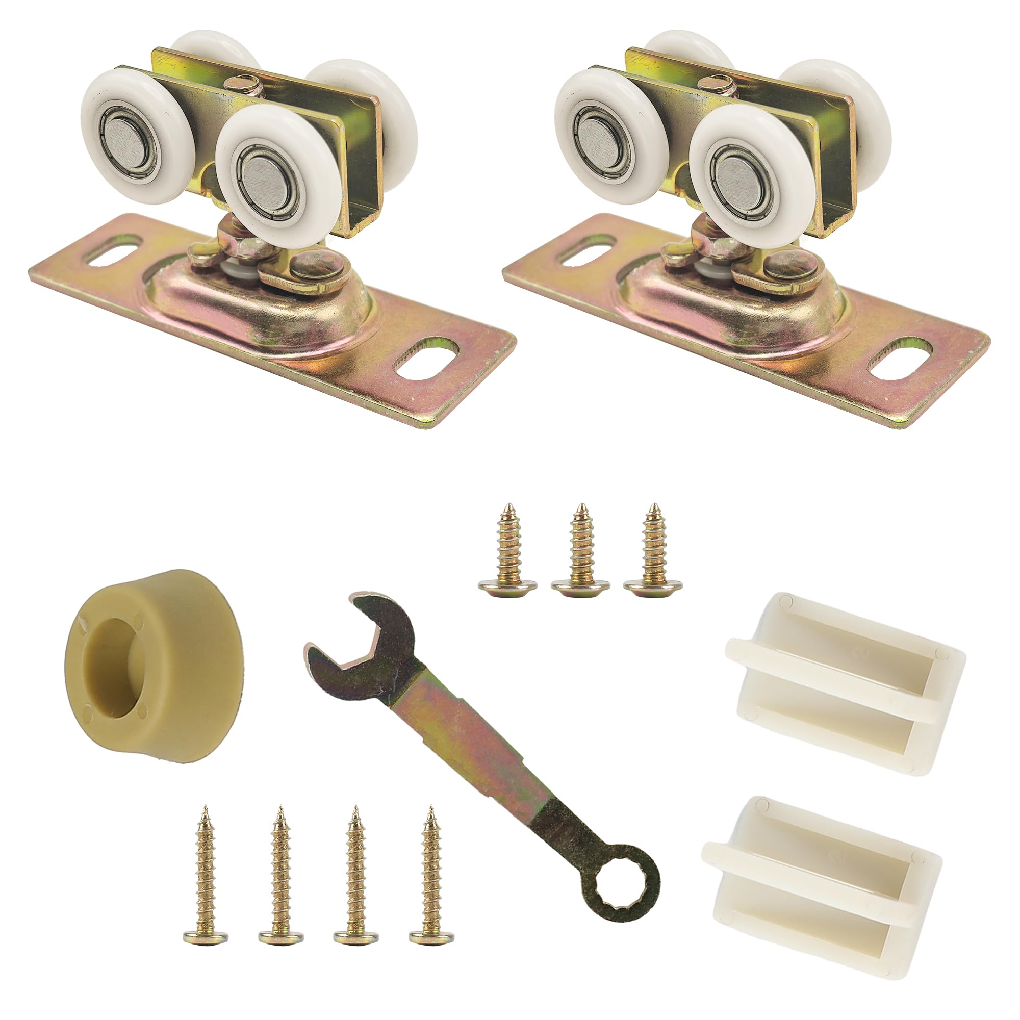 ACEPLANET quad-hanger N7065 overview for strong pocket door support.