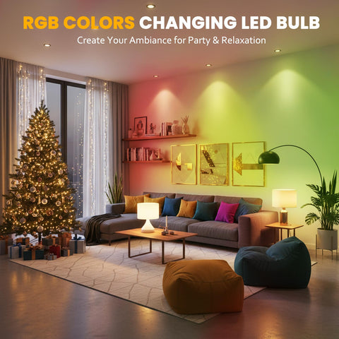 ACHHAH 3 temperature dimmable LED bulb for warm to cool settings