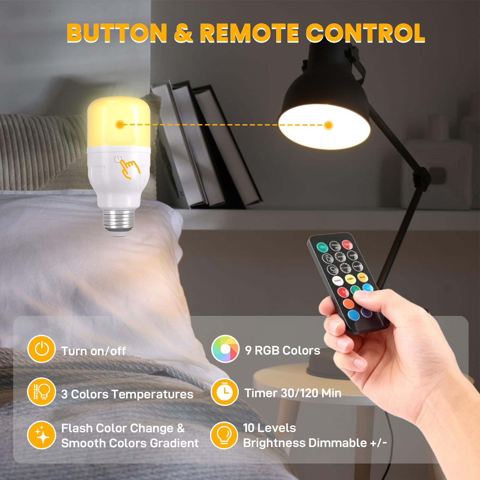 ACHHAH IP44 waterproof LED bulb designed for damp environments