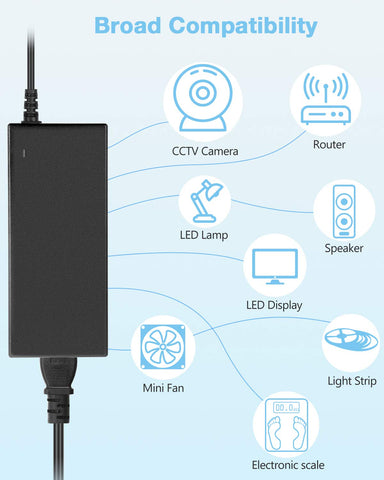 Aclorol 75W switching converter shown from side angle for stable 5V output.