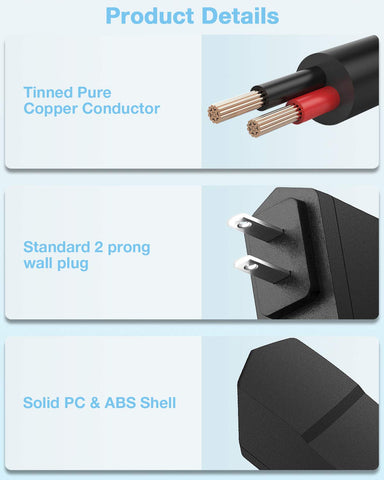 Included free DC connector gives solder-free wiring for Aclorol PSU.