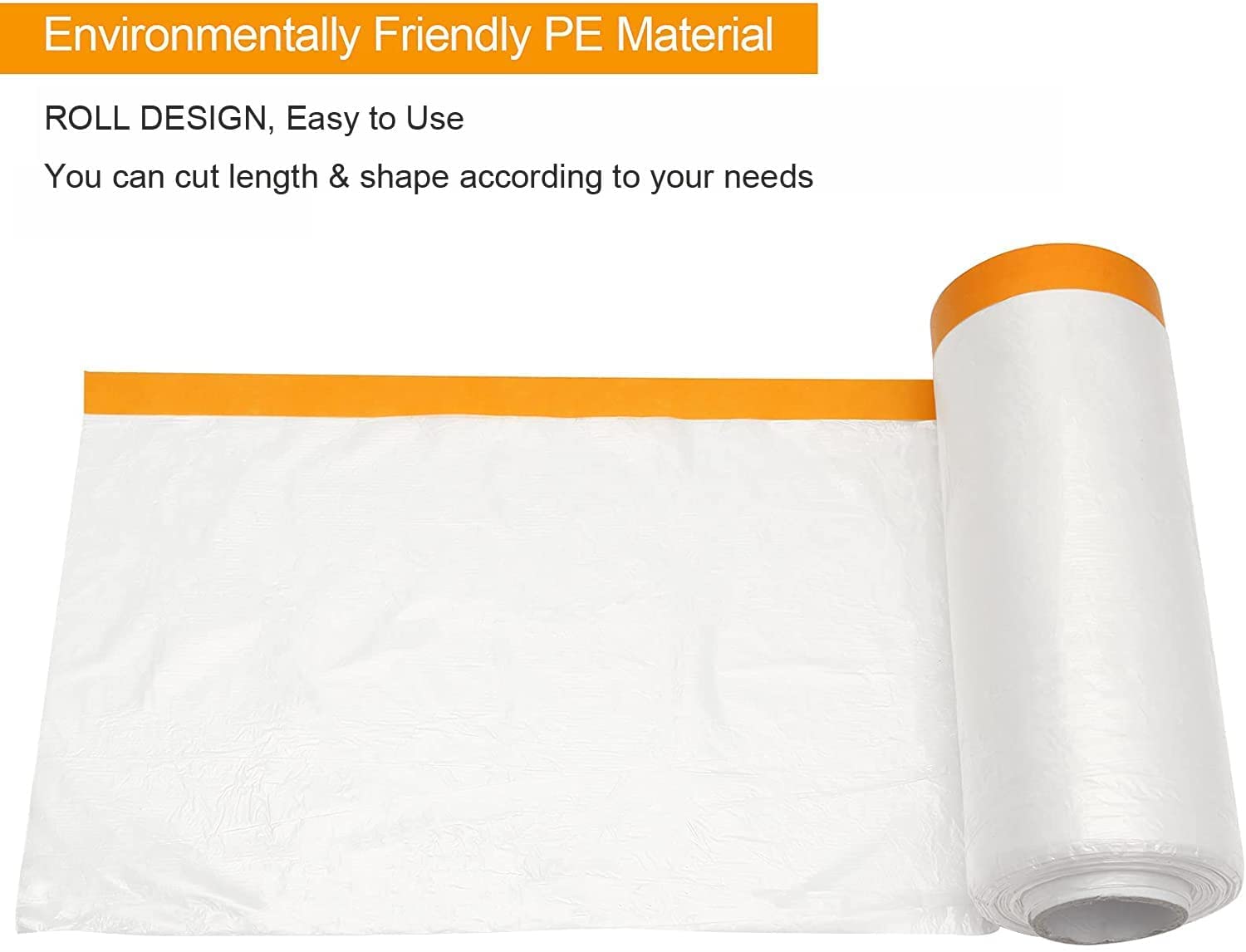 Versatile masking film suitable for automotive, appliance, and DIY projects.