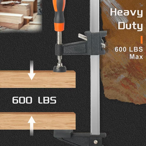 ACOSEA ductile iron frame provides durable, long-lasting clamping power.
