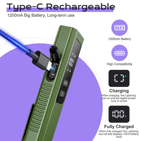 Acoszero LT-010 EDC flashlight—magnetic base enables hands-free use on metal surfaces.