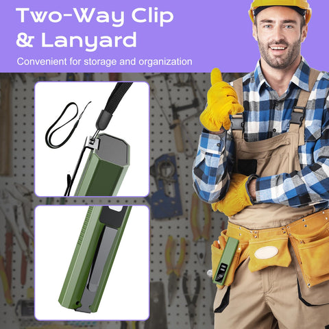 Acoszero LT-010 EDC flashlight—compact portable design fits pockets for everyday carry.