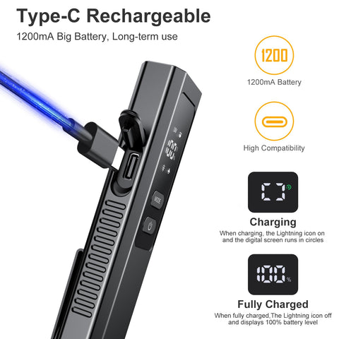 Acoszero EDC Flat Flashlight red warning strobe for emergency signaling.