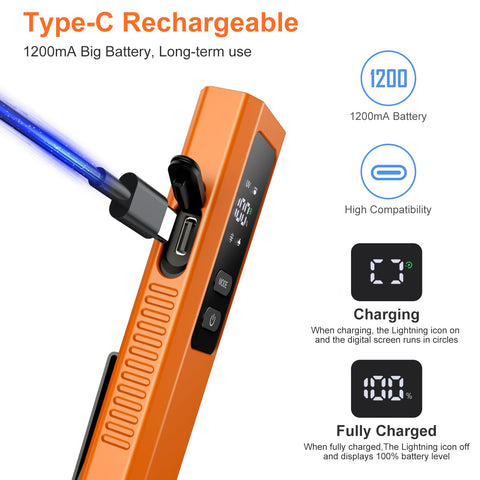 Acoszero EDC Flat Flashlight warm side light for ambient illumination