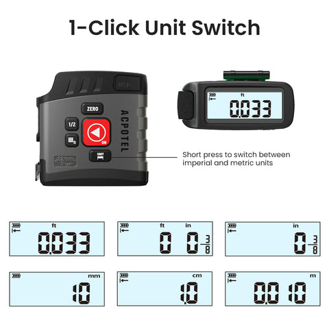 Area and volume readouts expand measurement possibilities