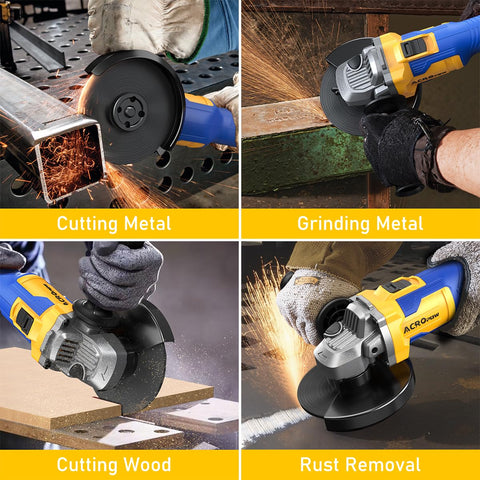 ACROPOW ideal for metal, tile, stone, and wood projects