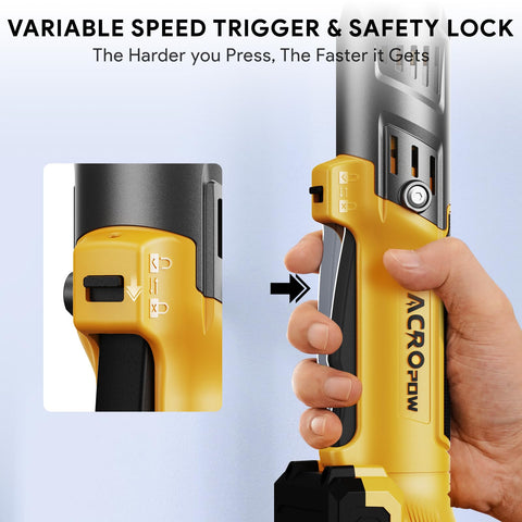 ACROPOW 3-inch extension bar helps reach tight spaces