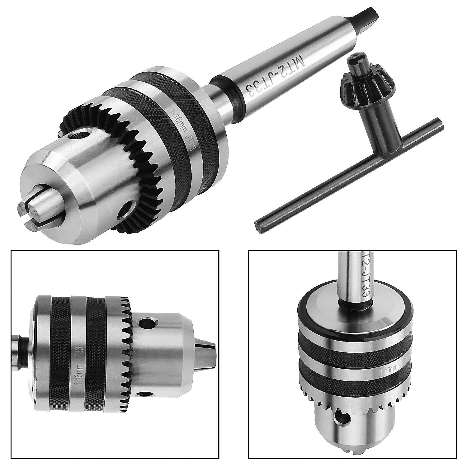 Acrux7 chuck key included for fast bit changes