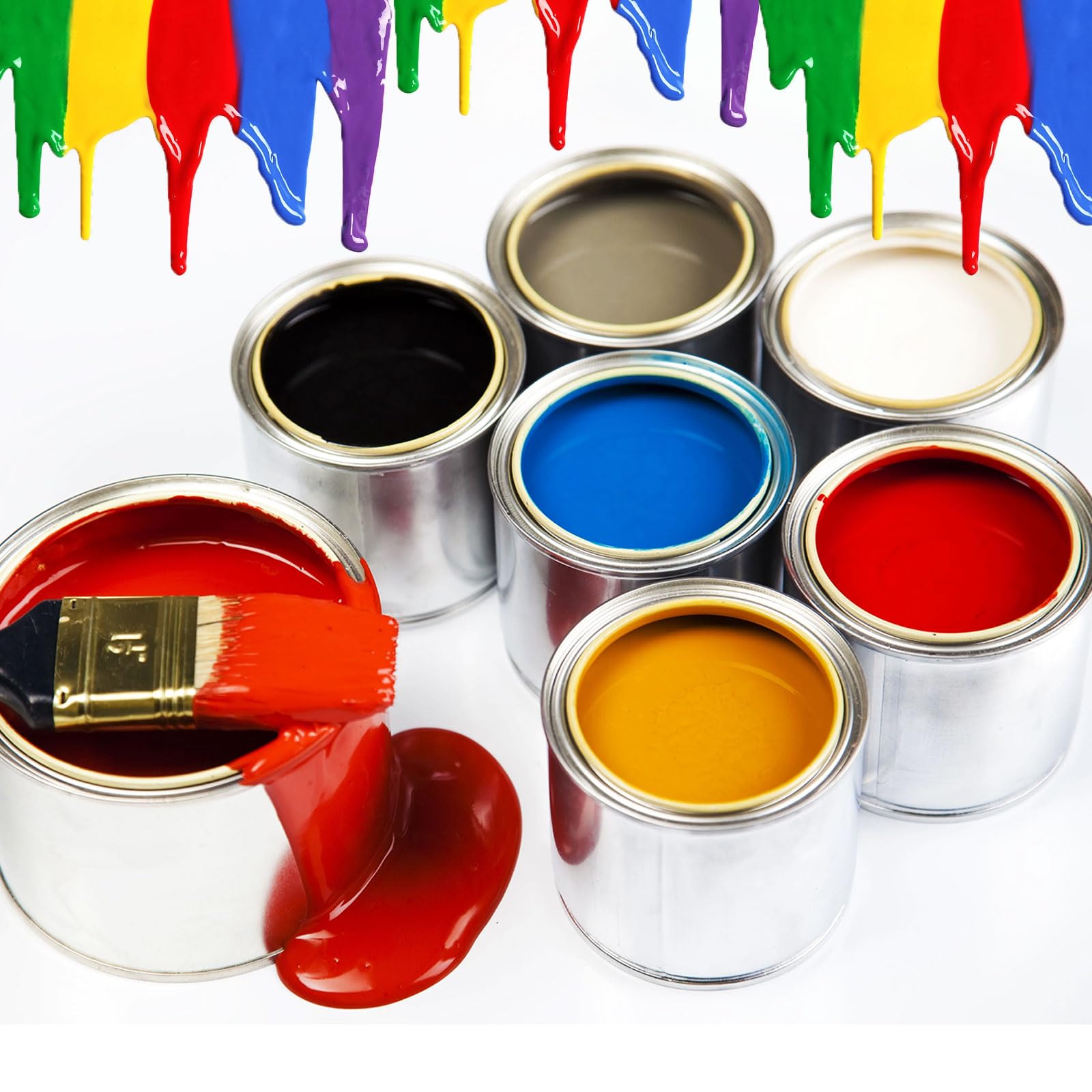 Acrux7 unlined paint cans ideal for solvents and oil based contents.