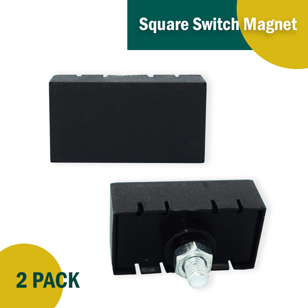 activesale Square Switch Magnet magnetic field demonstrates strong 1300G flux for reliable sensing