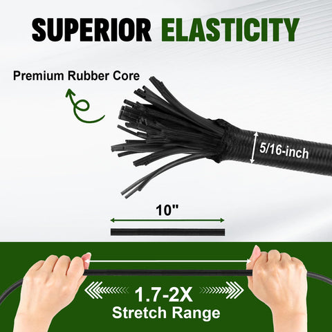Actmuen bungee cords with hooks simplify tarps, gear, and equipment setups.