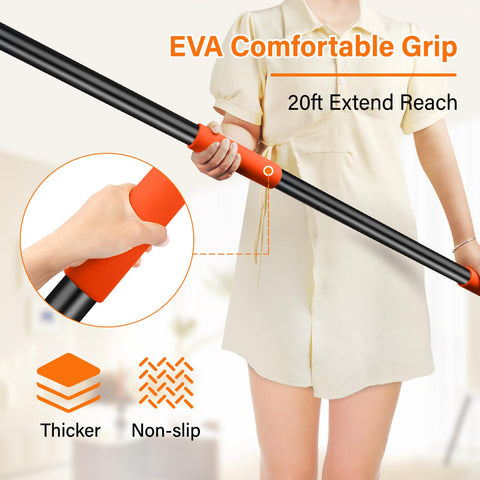 ACTREY ACME-thread head works with multiple accessories for flexible lighting tasks.