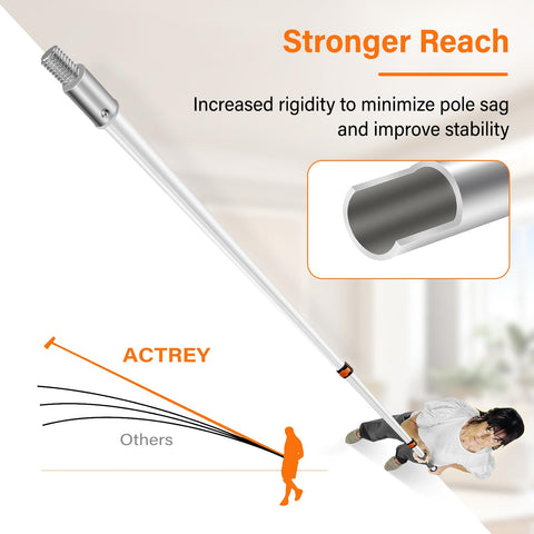 ACTREY suction cup rests firmly on flat surfaces for stable bulb changes.