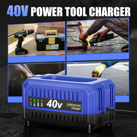 ActZone compatible with Kobalt 40V batteries KB240-06 and KB640-03 ensures flexibility.