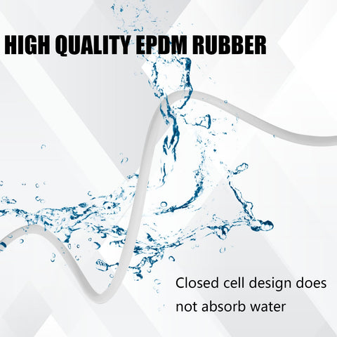 Easy-cut visualization of Acuteye backer rod lengths for precise gap filling.