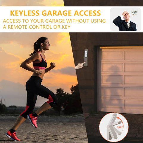Acvoce rolling code security for interference-free operation across three channels