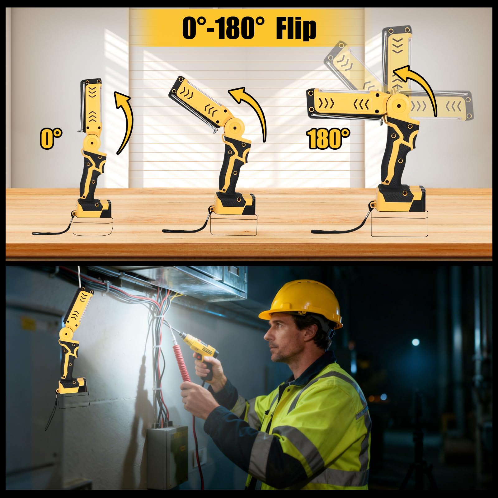 ACVSDB metal hook design for hands-free placement in workshop or campsite