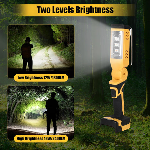 ACVSDB LED work light with red SOS strobe for safe roadside warnings