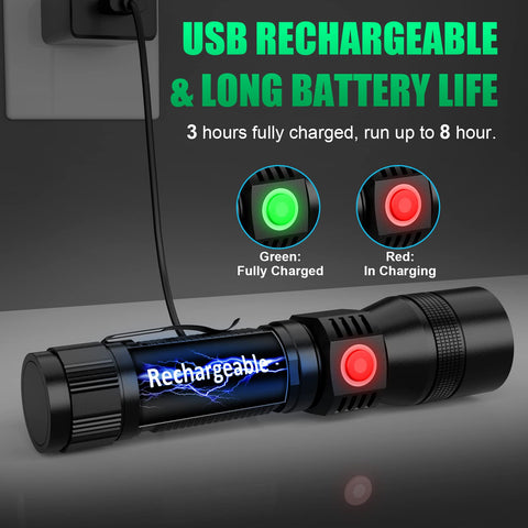 AdamStar UV flashlight seven modes for versatile lighting options