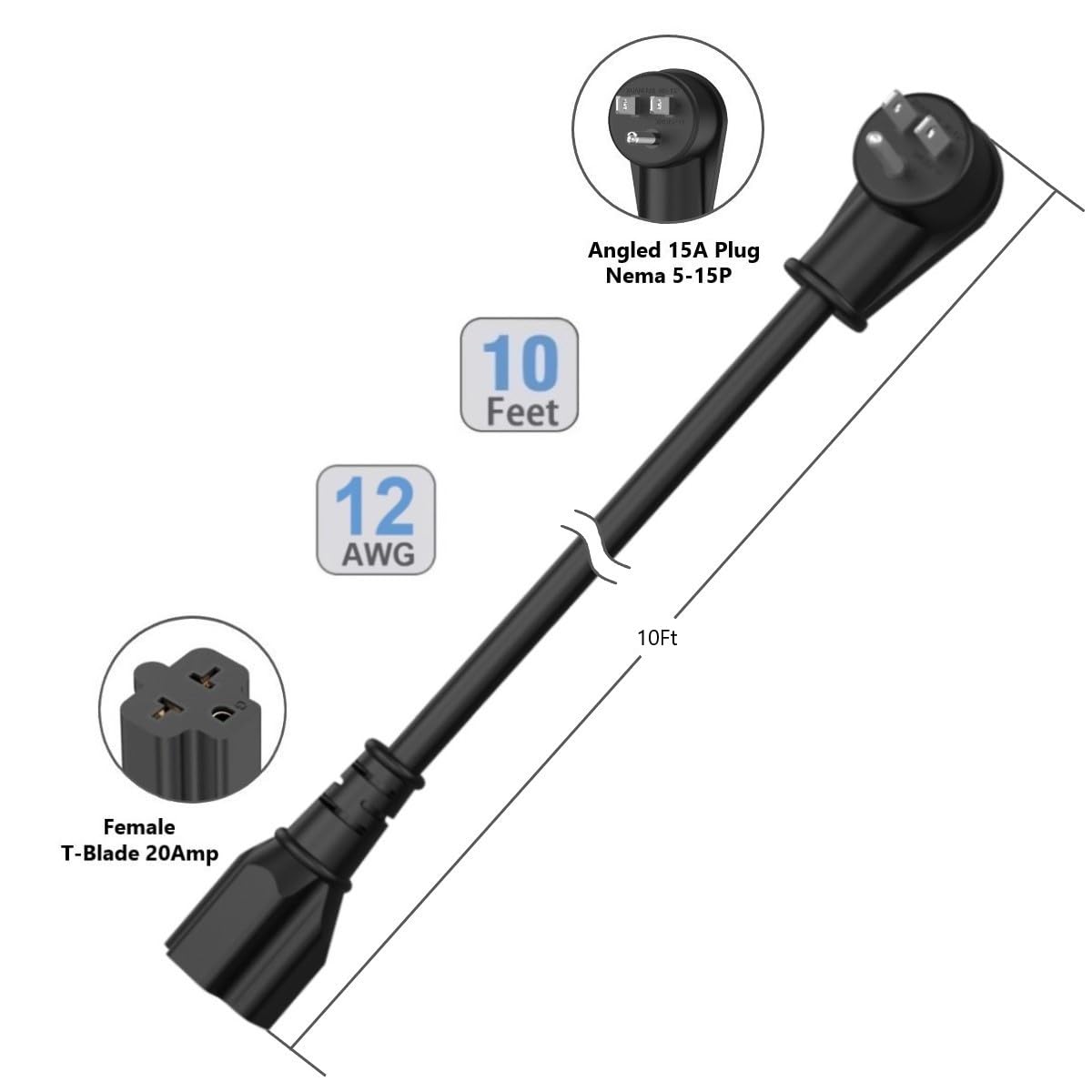 ADCAUDX 1875W at 125V rating for demanding equipment