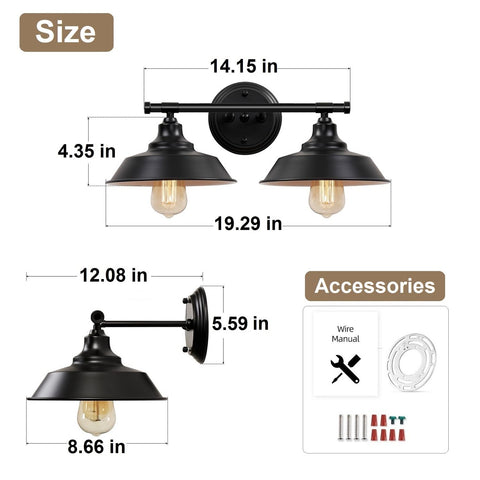 Adcssynd E26 base compatibility shown for LED or incandescent bulbs