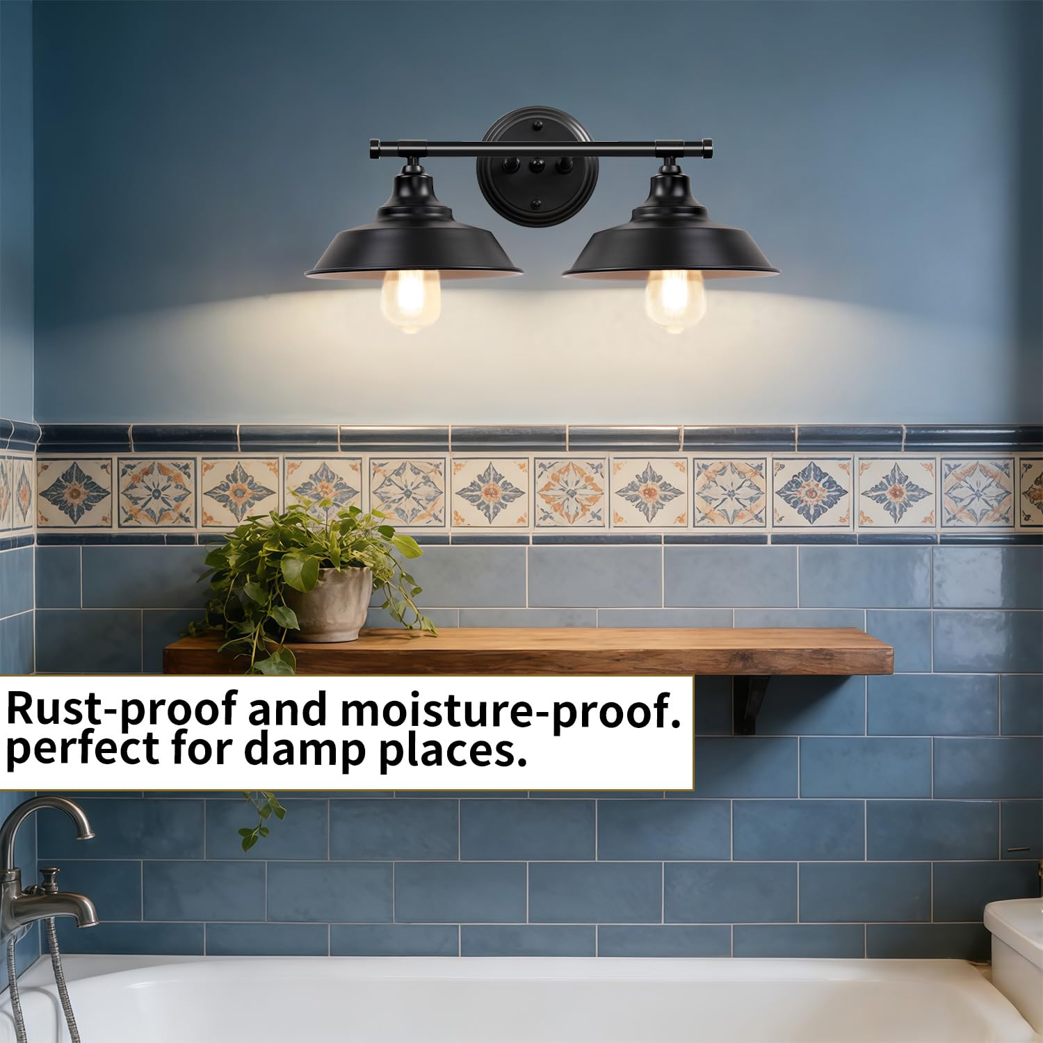 Adcssynd UL-certified vanity light ensures safety and reliability