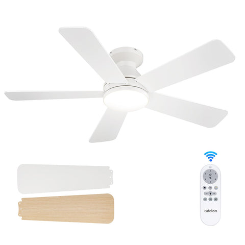 addlon 42 inch ceiling fan with light and remote for bedroom comfort