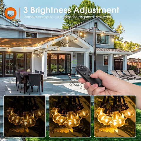 Addlon 56ft solar string lights USB charging for flexible power on the go