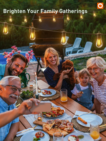 Addlon backyard ambiance lighting enhancing patio evenings