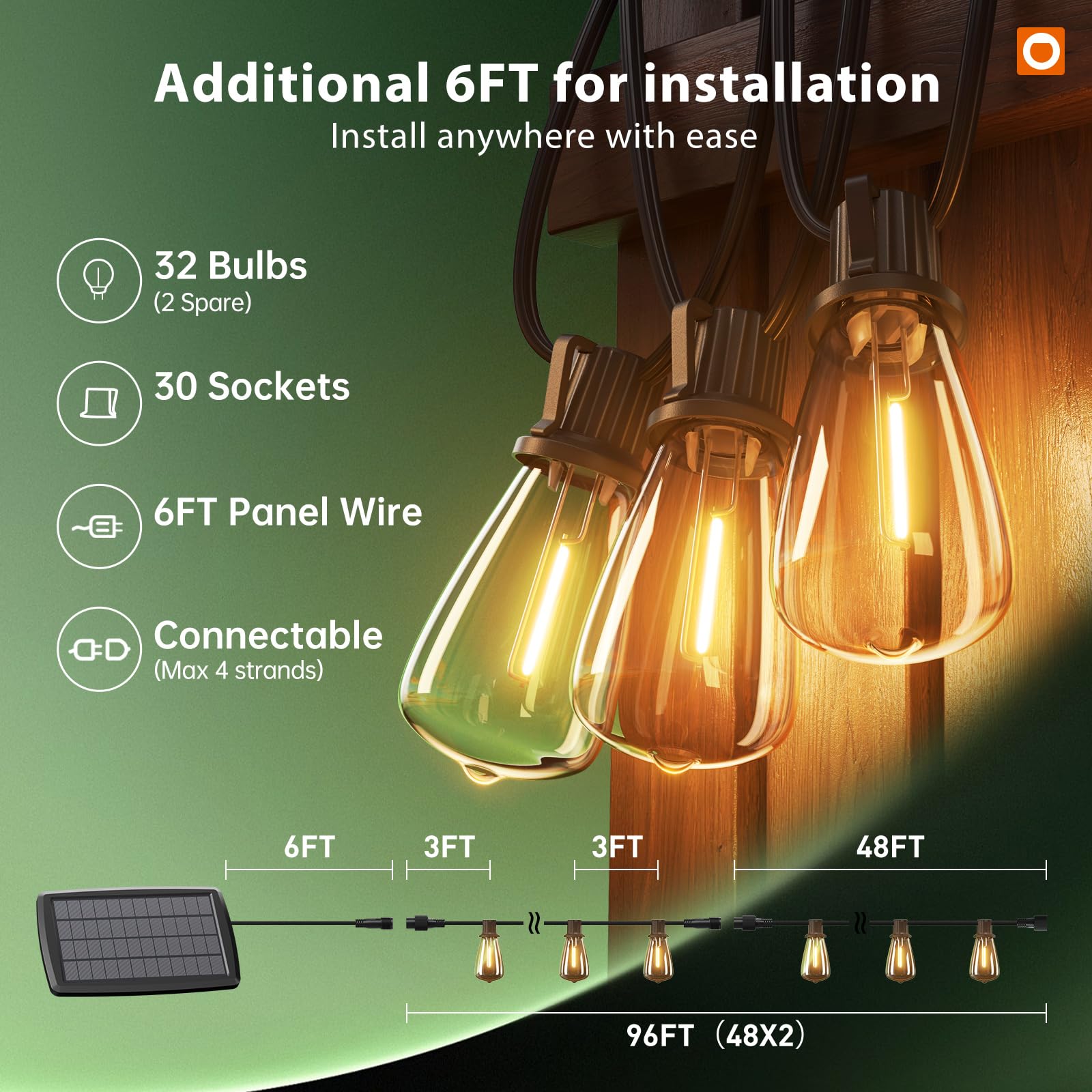Addlon backyard camping decor light creates inviting evenings