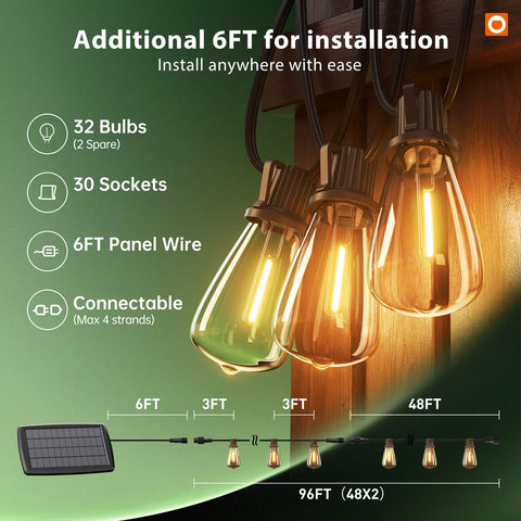 Addlon backyard camping decor light creates inviting evenings