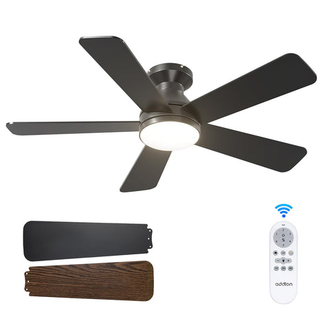 Addlon ceiling fan with light and remote for easy cooling
