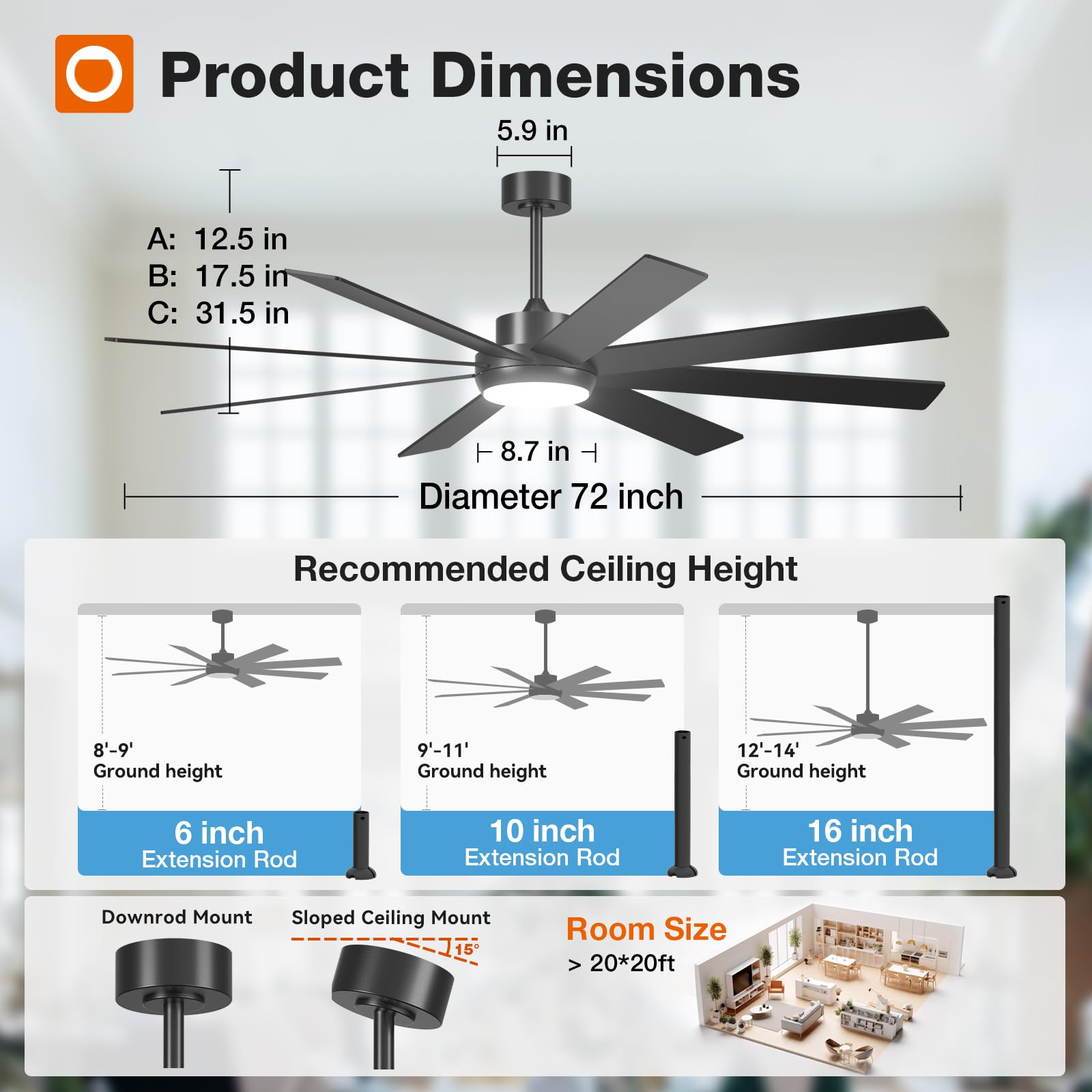 Addlon dimmable light from remote for any mood